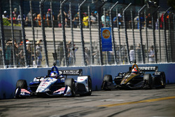 Graham Rahal, Rahal Letterman Lanigan Racing Honda, James Hinchcliffe, Schmidt Peterson Motorsports Honda