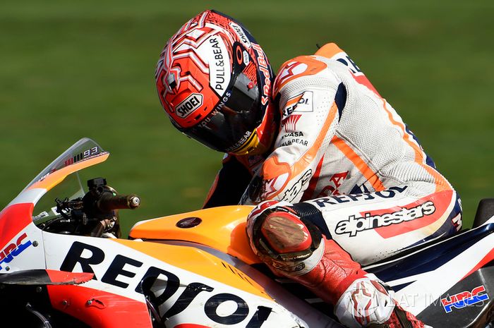 Marc Marquez, Repsol Honda Team after crash