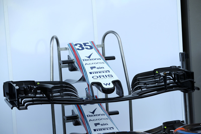 Un aileron avant de Williams FW41