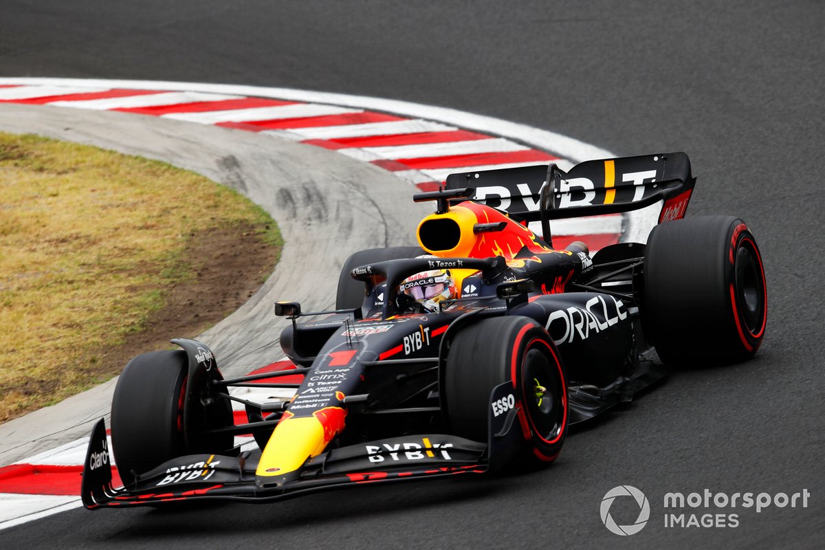 Verstappen was prepared to play the long game rather than rely on his trademark elbows out aggressive approach