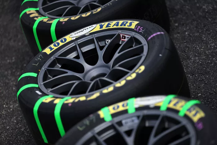 Goodyear tire detail