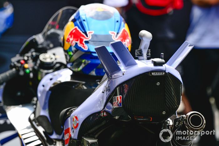 Helmet of Alex Marquez, Gresini Racing