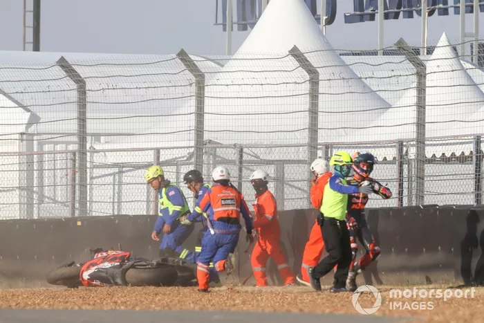 Pedro Acosta, incidente Red Bull KTM Factory Racing