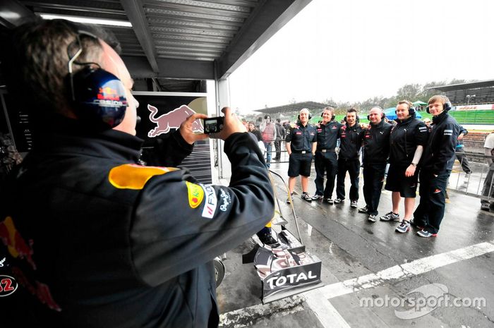 Red Bull Racing en el  Autódromo de Tocancipá