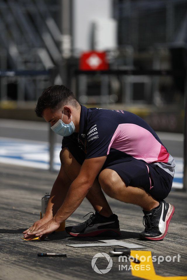 Mecánico de Racing Point 