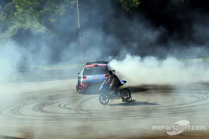 Celestino Vietti, Sky Racing Team VR46, Dani Sordo, Hyundai I20 Coupe WRC