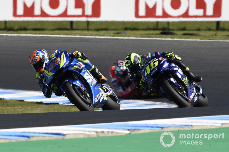 Alex Rins, Team Suzuki MotoGP, Валентино Россі, Yamaha Factory Racing