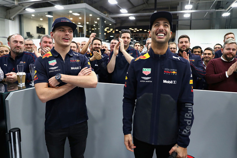 Daniel Ricciardo, Red Bull Racing and Max Verstappen, Red Bull Racing