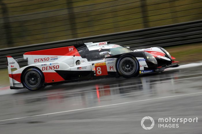 #8 Toyota Gazoo Racing Toyota TS050: Sébastien Buemi, Kazuki Nakajima, Fernando Alonso 