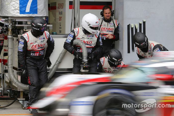 En Fuji, Toyota se repuso