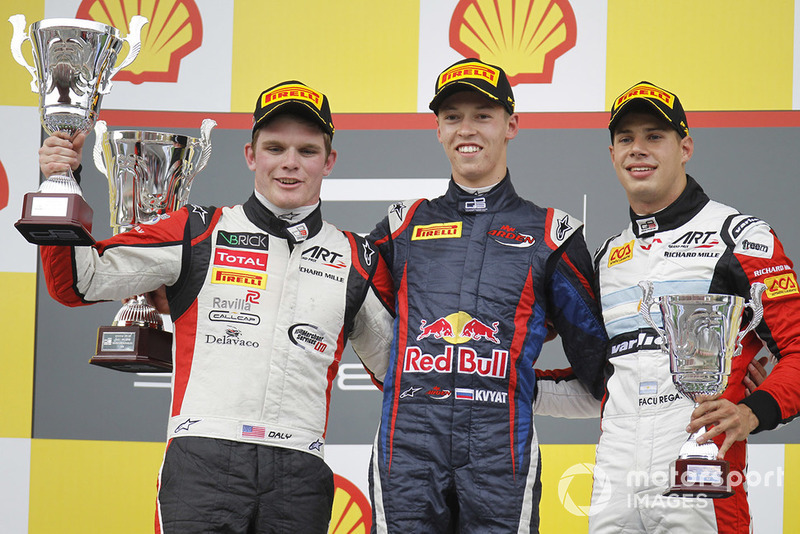 Le podium du GP3 Series 2013