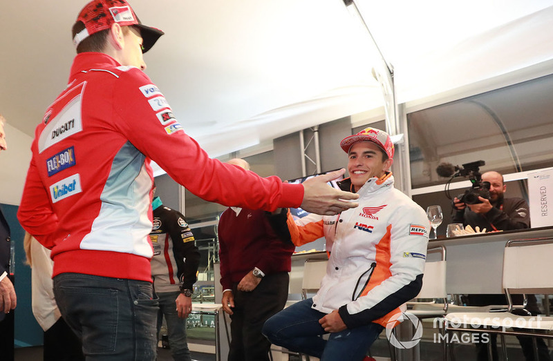 Хорхе Лоренсо, Ducati Team, Марк Маркес, Repsol Honda Team
