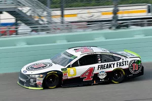 Kevin Harvick, Stewart-Haas Racing, Ford Fusion Jimmy John's