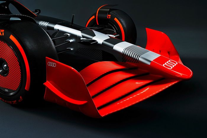 El concept de un coche de F1 que presentó Audi