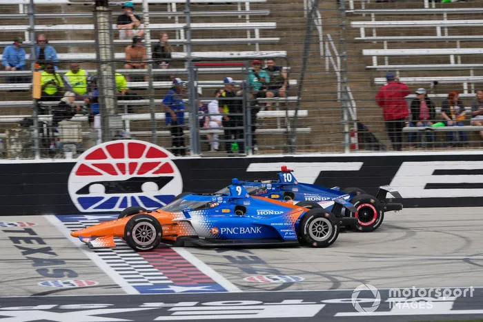 Scott Dixon, Chip Ganassi Racing Honda, Alex Palou, Chip Ganassi Racing Honda