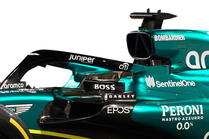 Aston Martin AMR23 detalle