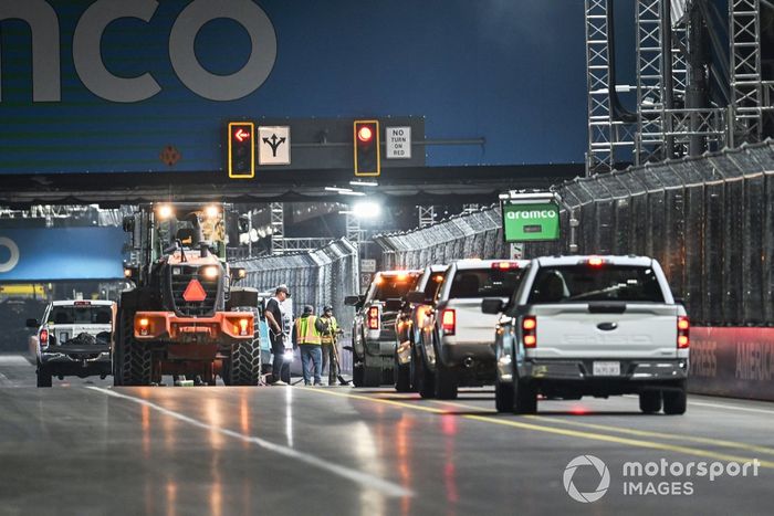 Reparaciones en curso de las arquetas del circuito