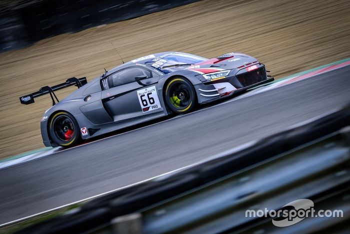 #66 Attempto Racing Audi R8 LMS GT3 2019: Kelvin van der Linde, Clemens Schmid