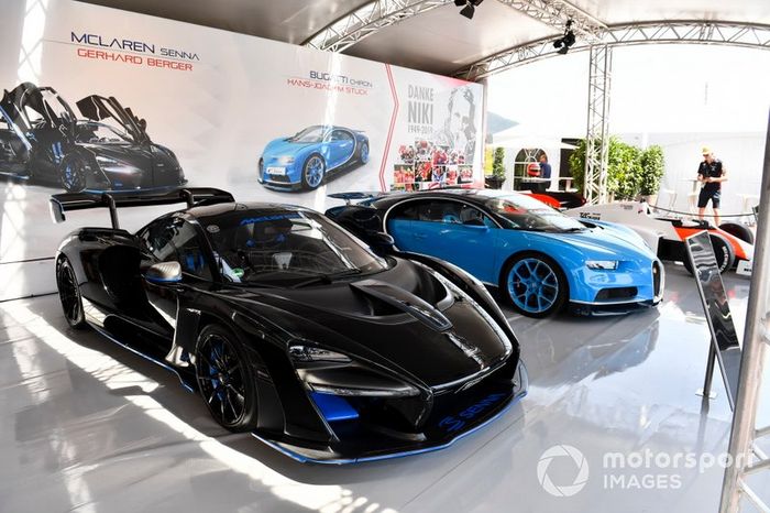 El coche de Gerhard Berger, McLaren Senna