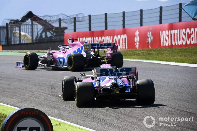 Sergio Perez, Racing Point RP20, Lance Stroll, Racing Point RP20