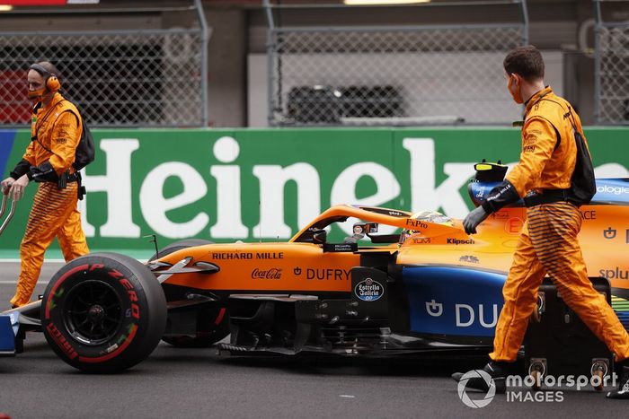 Lando Norris, McLaren MCL35