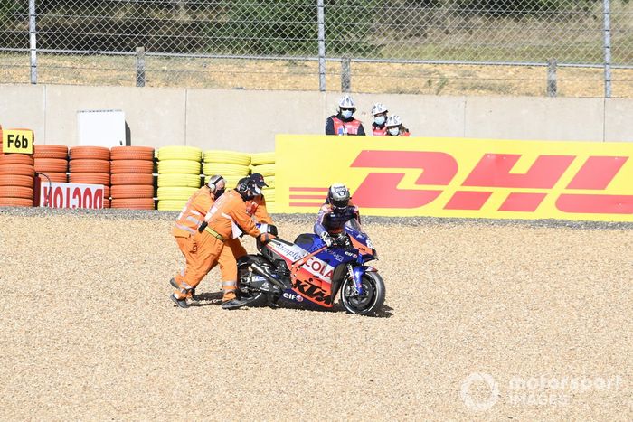 Caída de Miguel Oliveira, Red Bull KTM Tech 3