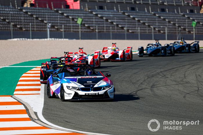 BMW i8 Safety car, Oliver Rowland, Nissan e.Dams, Nissan IMO2, Sebastien Buemi, Nissan e.Dams, Nissan IMO2, Alex Lynn, Mahindra Racing, M7Electro, Alexander Sims, Mahindra Racing, M7Electro