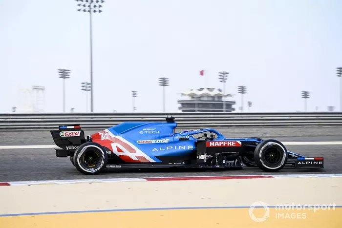 Fernando Alonso, Alpine A521 