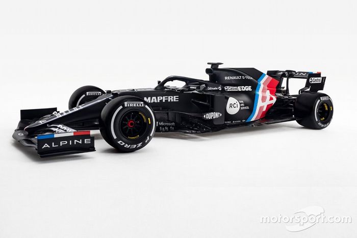 Decoración provisional del Alpine A521