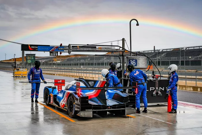 #36 Alpine A480 LMP1: André Negrão, Nicolas Lapierre, Matthieu Vaxiviere