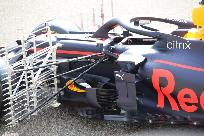 Detalle del Red Bull RB16B