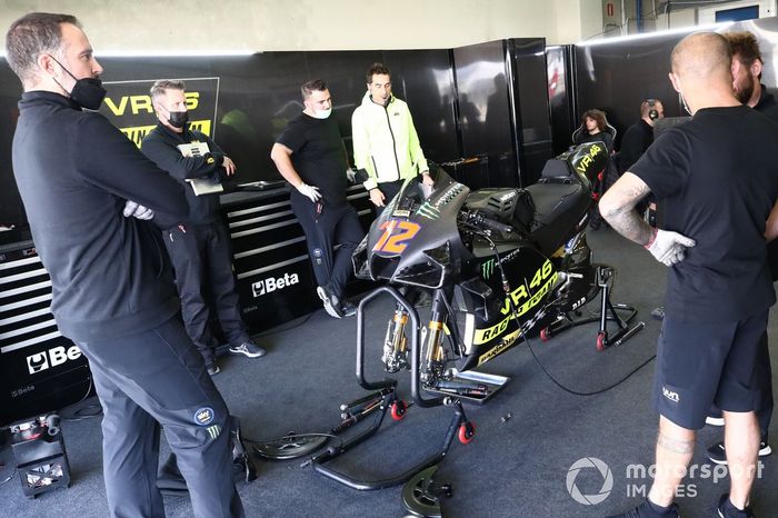 La moto Ducati de MotoGP