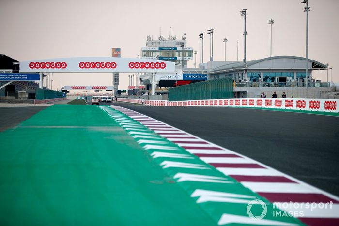 Vista general del circuito de Losail