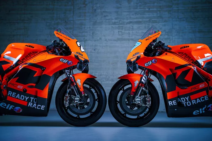 Les livrées de l'équipe Tech3 KTM