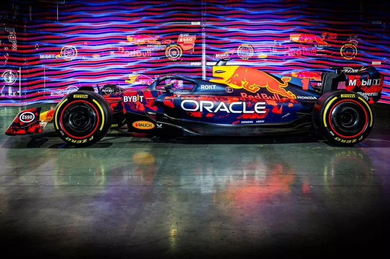 La livrée de la RB20 de Red Bull Racing pour le GP de Grande-Bretagne
