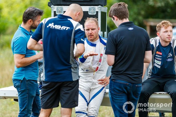 Valtteri Bottas prueba un M-Sport Ford Fiesta WRC

