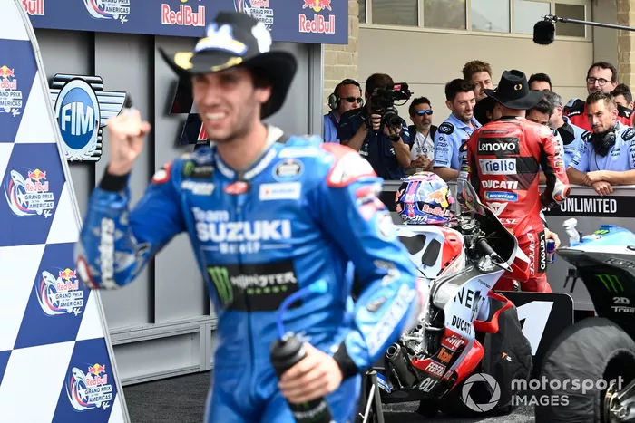 Segundo lugar Alex Rins, Team Suzuki MotoGP