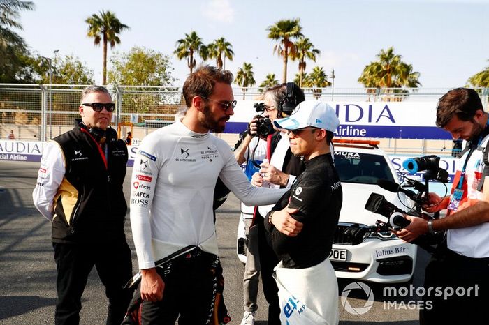 Jean-Eric Vergne, DS Techeetah, Nyck De Vries, Mercedes Benz EQ