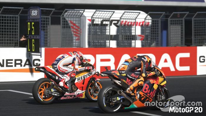 Captura de pantalla MotoGP20