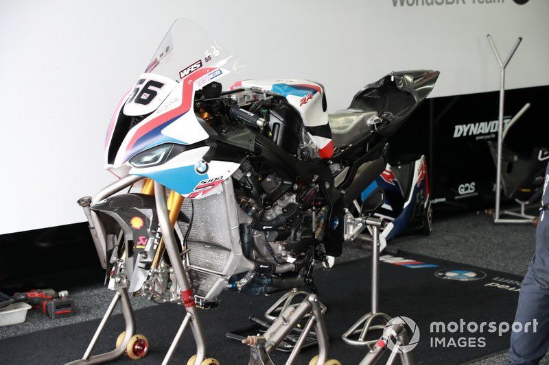 La moto de Tom Sykes, BMW Motorrad WorldSBK Team