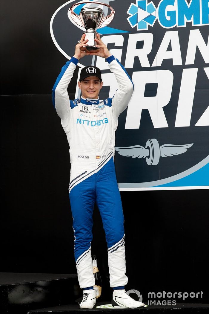 Podio: tercero Alex Palou, Chip Ganassi Racing Honda