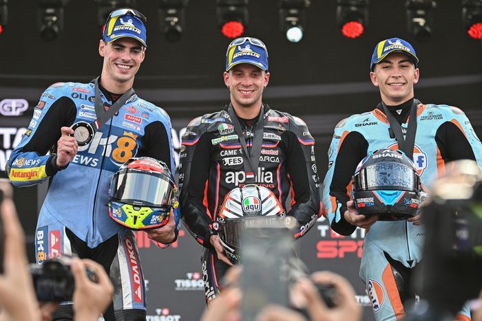 Рауль Фернандес, Trackhouse Racing, Fermanin Alduguer, Gresini Racing, Марко Бецццки, Aprilia Racing