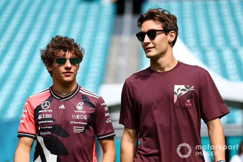 George Russell, Mercedes, Andrea Kimi Antonelli, Mercedes