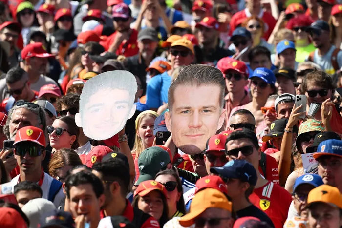 Fans de Charles Leclerc, Ferrari, Nico Hulkenberg, Sauber