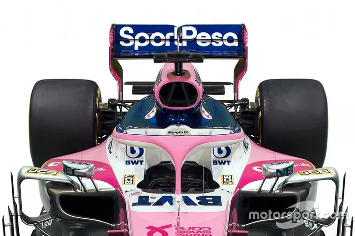 Détail de la livrée Racing Point 