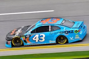  Darrell Wallace Jr., Richard Petty Motorsports, Chevrolet Camaro Aftershokz