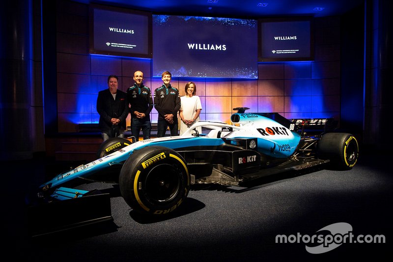 George Russell, Williams, Robert Kubica, Williams, Claire Williams, Williams Deputy Team Principal

