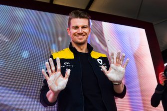 Nico Hulkenberg, Renault F1 Team hand mould