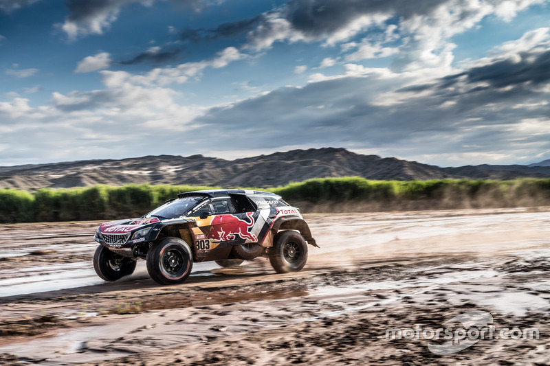 #303 Peugeot Sport Peugeot 3008 DKR: Карлос Сайнс, Лукас Крус