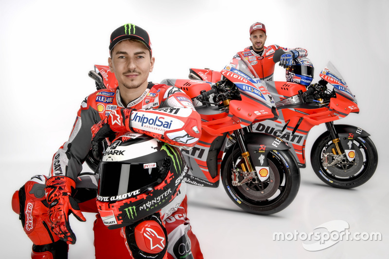 Jorge Lorenzo und Andrea Dovizioso, Ducati Team